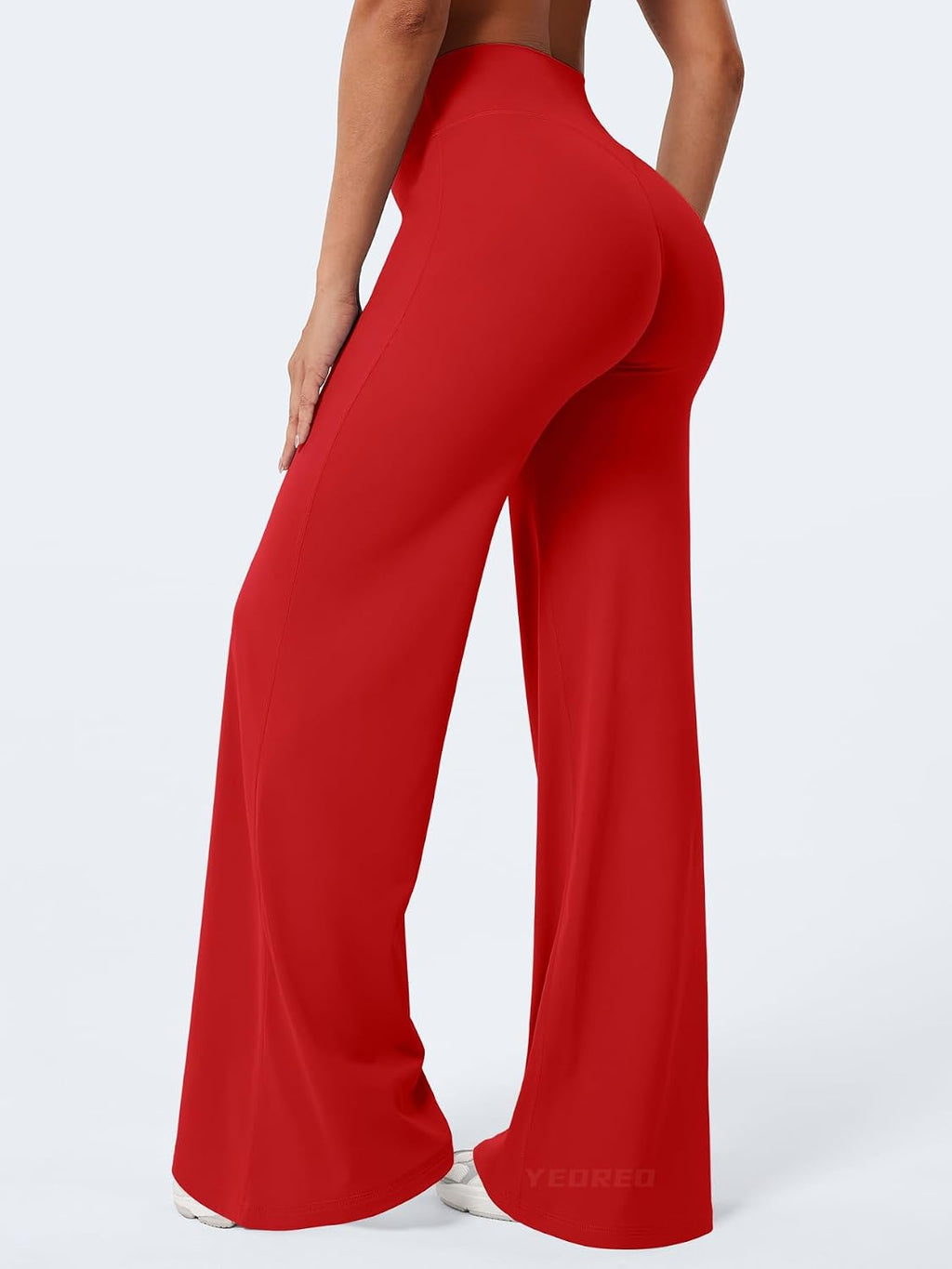 Workout Leggings Womens Straight Leggings Eddiy Gym Yoga Pants | 29"/31.5"/33"/35",No Front Seam,High Waist,Buttery,Booty Lifting,Wide Leg