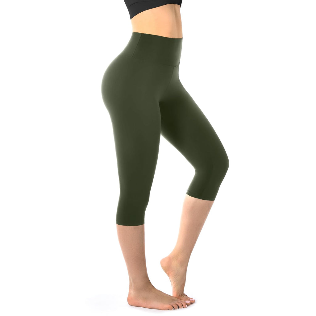 Capri Leggings for Women | High Waisted, Buttery Soft, Gym Yoga Workout