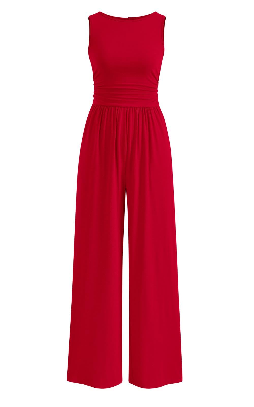 Jumpsuits for Women Dressy Casual Romper Vacation Outfits 2026 | Crewneck, Wide Leg Jumpsuits, Cute Jumpers, Business Casual, Date Night, Summer One Piece Teacher Outfits