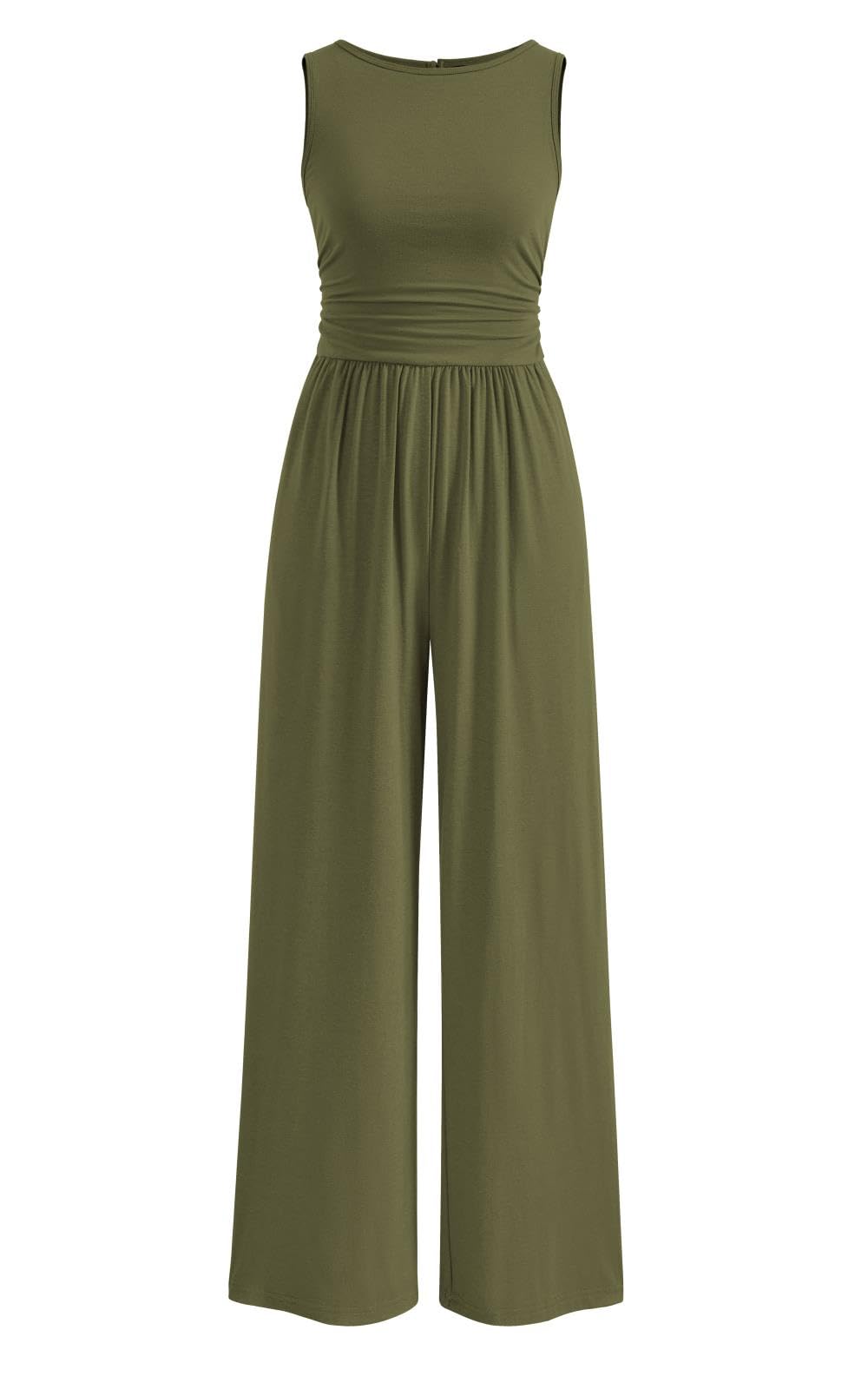 Jumpsuits for Women Dressy Casual Romper Vacation Outfits 2026 | Crewneck, Wide Leg Jumpsuits, Cute Jumpers, Business Casual, Date Night, Summer One Piece Teacher Outfits