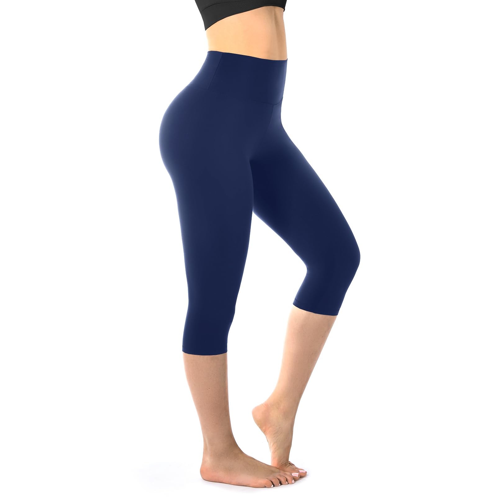 Capri Leggings for Women | High Waisted, Buttery Soft, Gym Yoga Workout