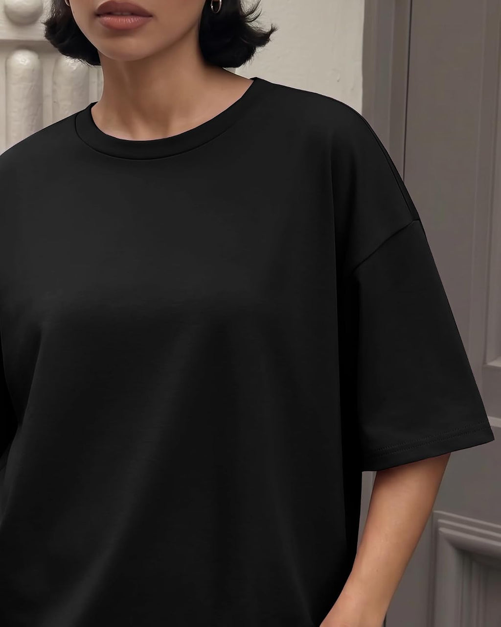 Oversized Tshirts for Women - Spring Summer Workout Clothes Short Sleeve Tops Crew Neck Tee Shirts Fashion Casual 2026