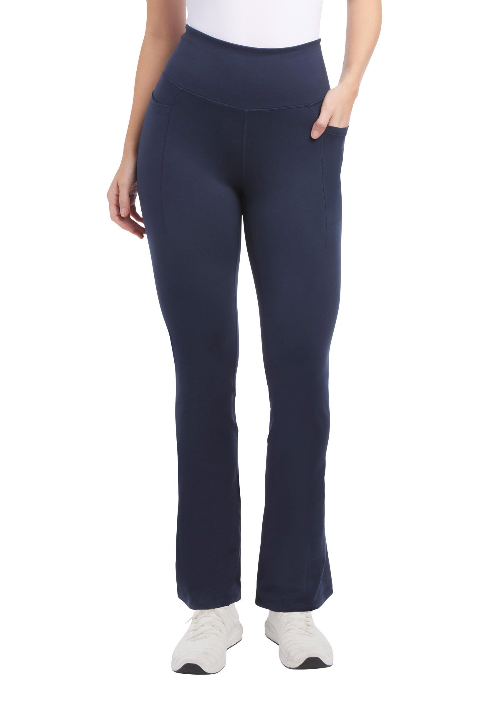 Women's Premium Pocket Slim Flare Yoga Pants