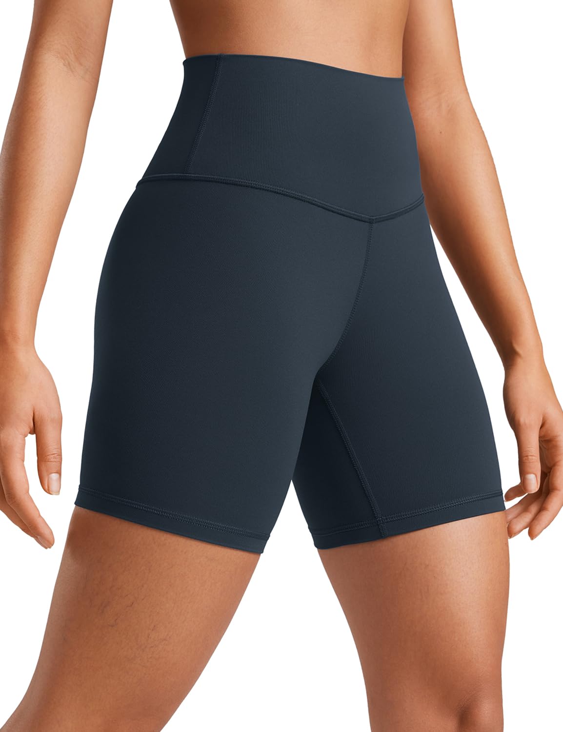 YOGA Biker Shorts 6" | Extremely Soft, Gentle Compression, Yoga, High Waisted, for Women