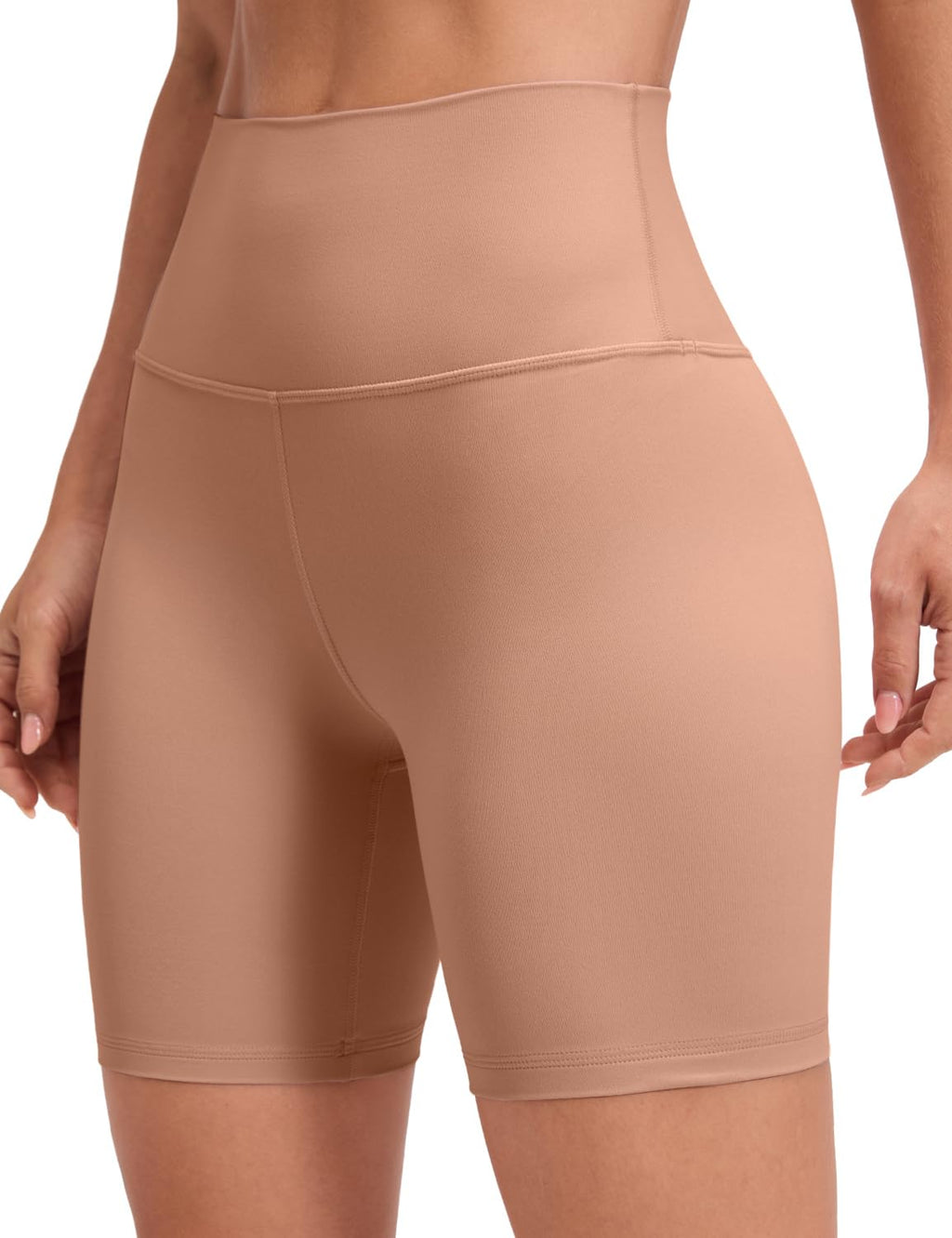 YOGA Biker Shorts 6" | Extremely Soft, Gentle Compression, Yoga, High Waisted, for Women