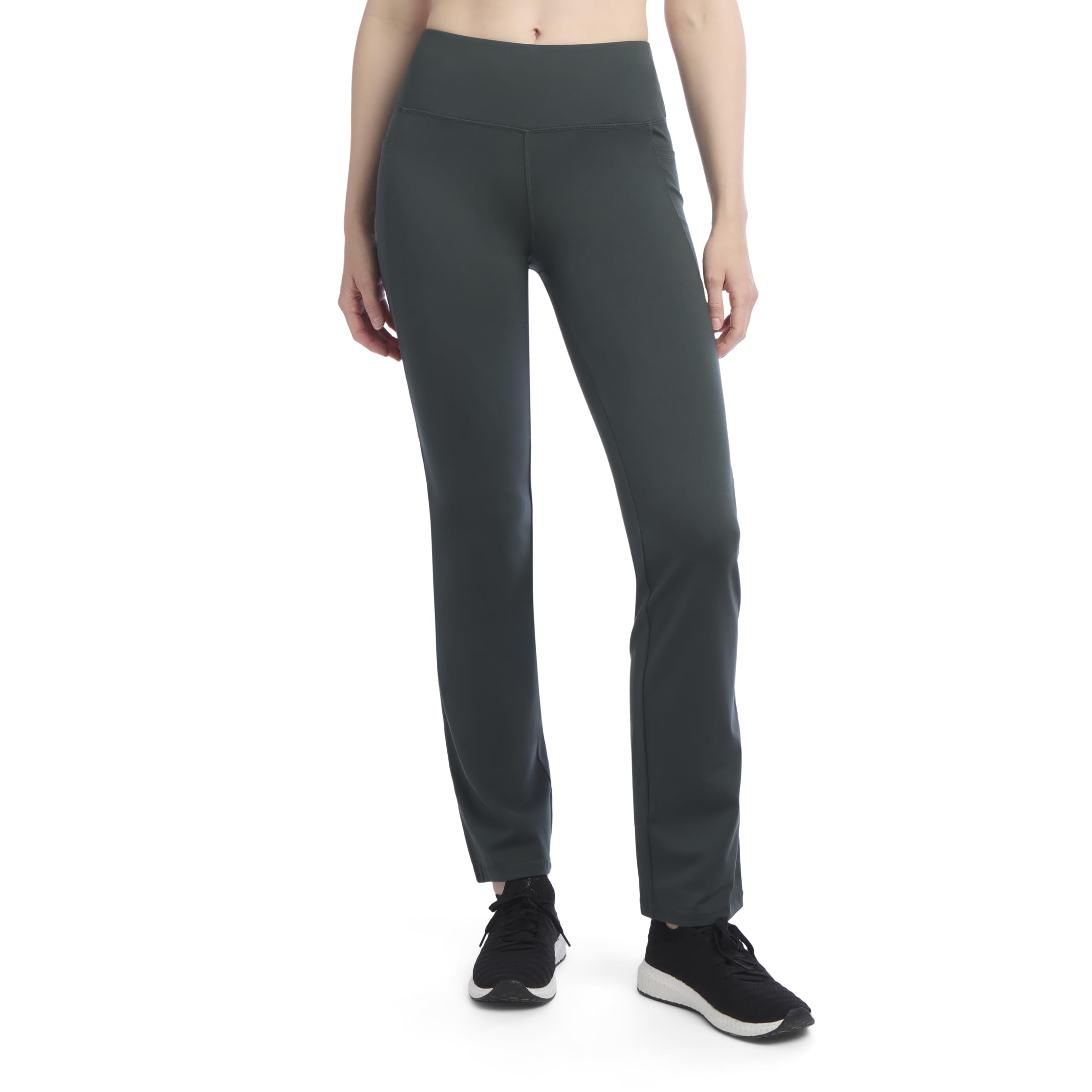 Women's Premium Pocket Slim Flare Yoga Pants