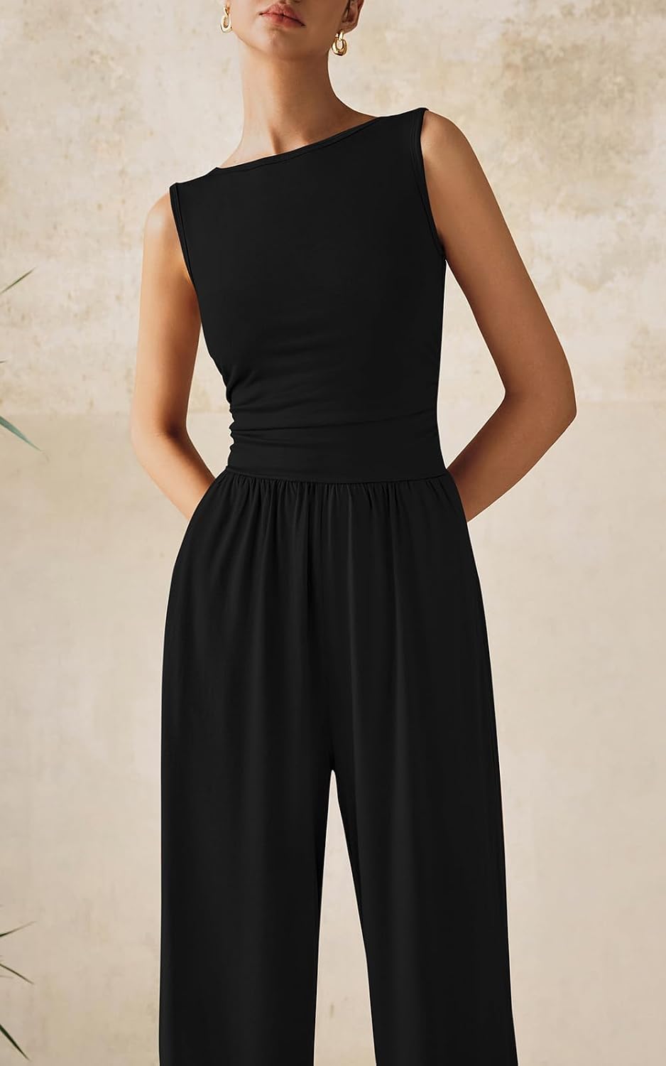 Jumpsuits for Women Dressy Casual Romper Vacation Outfits 2026 | Crewneck, Wide Leg Jumpsuits, Cute Jumpers, Business Casual, Date Night, Summer One Piece Teacher Outfits