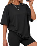 Oversized Tshirts for Women - Spring Summer Workout Clothes Short Sleeve Tops Crew Neck Tee Shirts Fashion Casual 2026