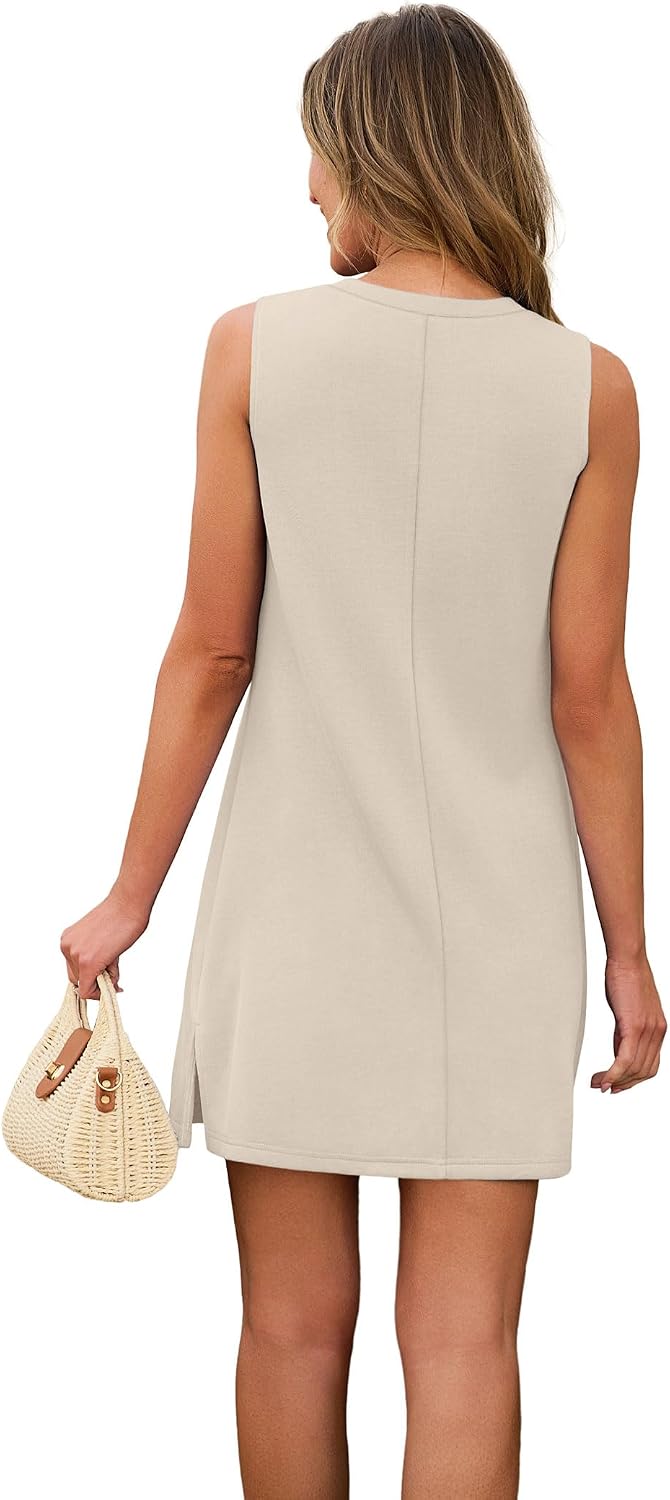 Dresses for Women 2025 Casual Summer Sundresses Sleeveless Tank Dress Fashion Outfits