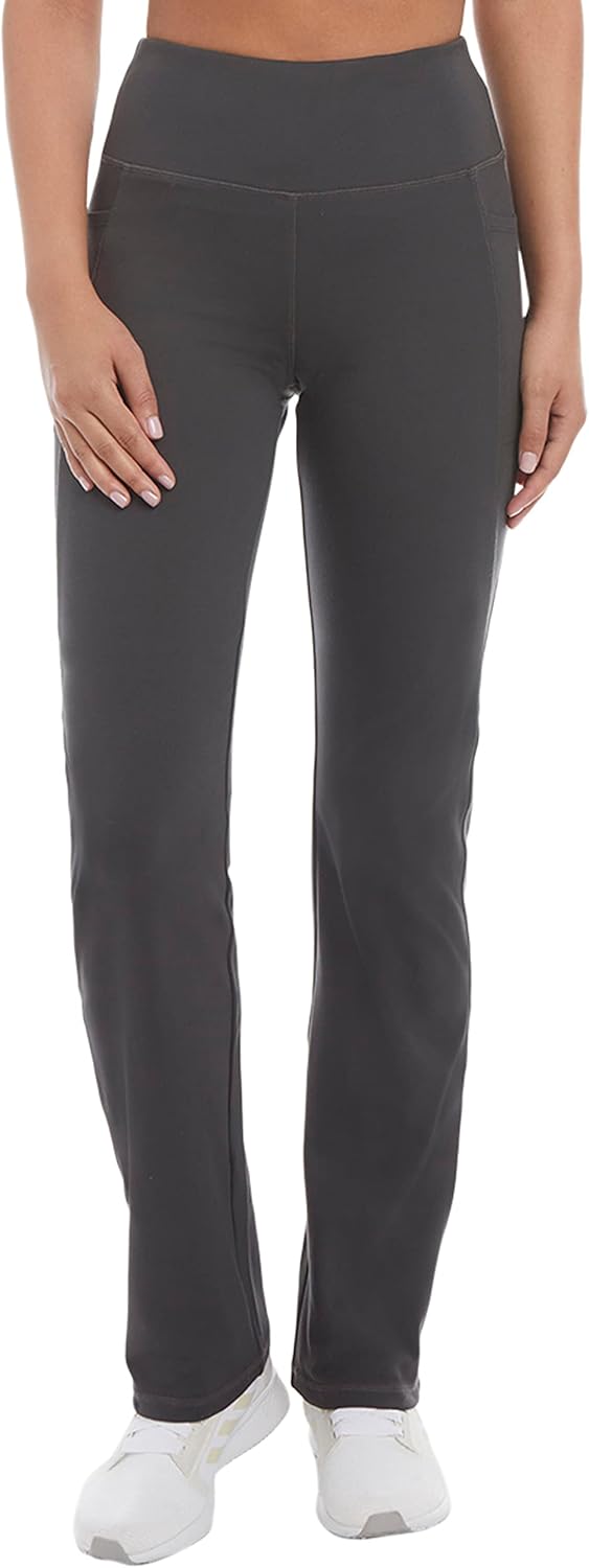 Women's Premium Pocket Slim Flare Yoga Pants