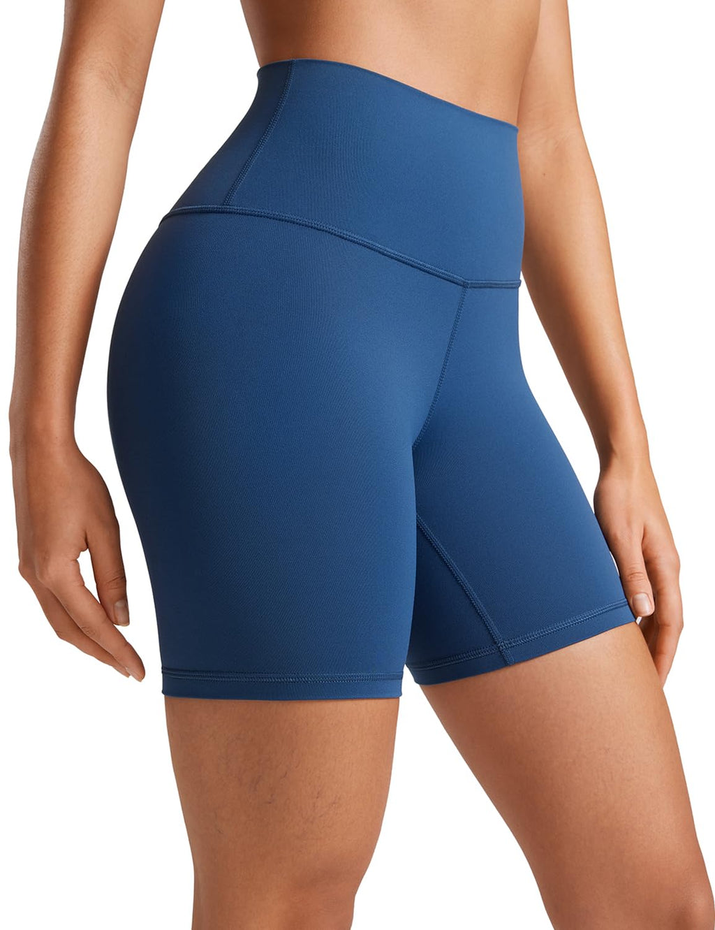 YOGA Biker Shorts 6" | Extremely Soft, Gentle Compression, Yoga, High Waisted, for Women