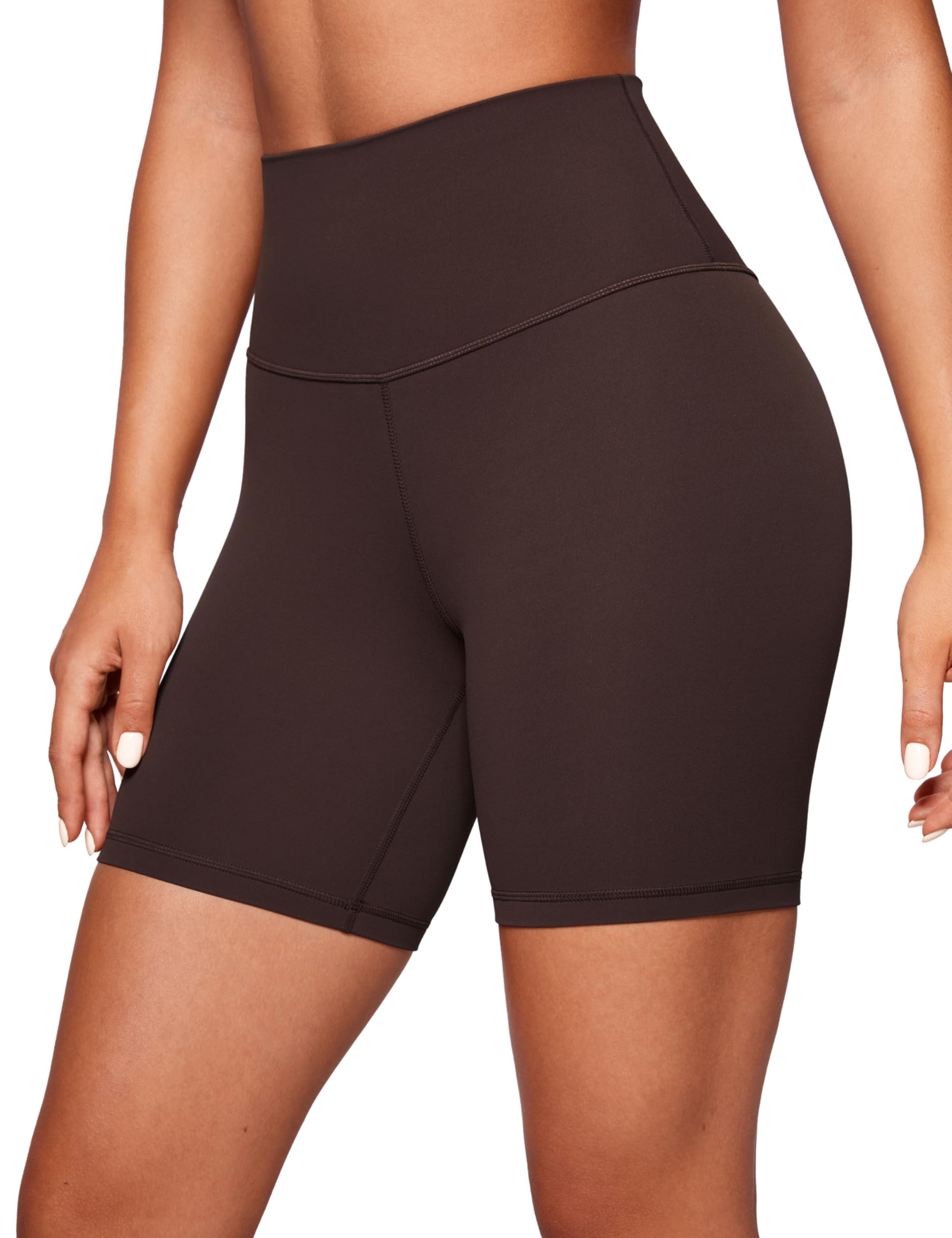 YOGA Biker Shorts 6" | Extremely Soft, Gentle Compression, Yoga, High Waisted, for Women