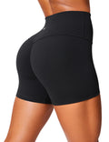 YOGA Biker Shorts 4" | Booty Scrunch Butt, Butterlift, Buttery Soft, Moderate Compression, Workout, Pilates, No Front Seam, High Waist, for Women