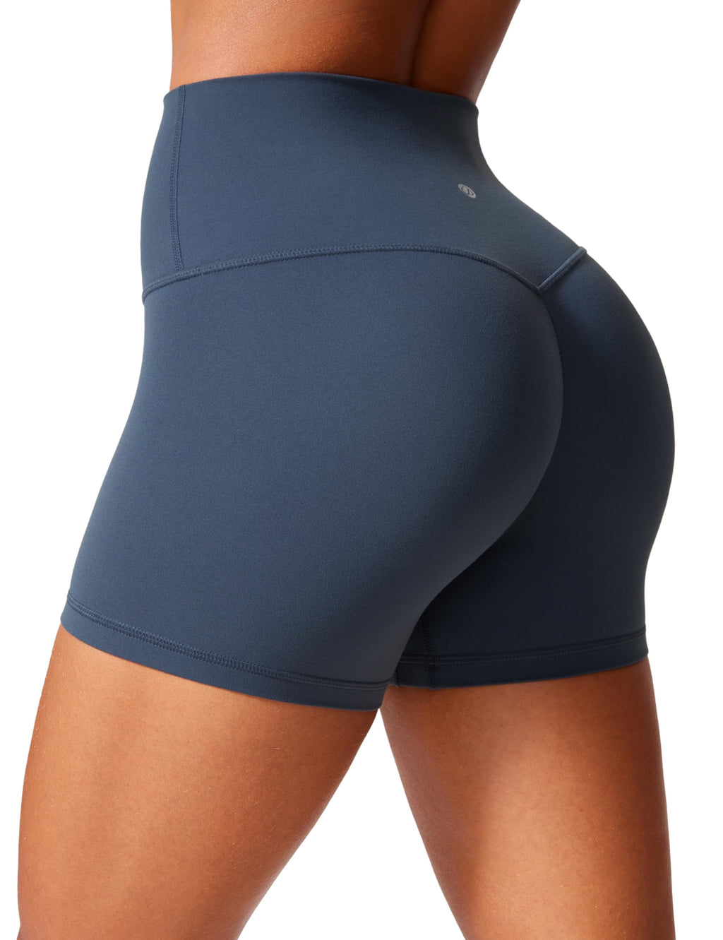 YOGA Biker Shorts 4" | Booty Scrunch Butt, Butterlift, Buttery Soft, Moderate Compression, Workout, Pilates, No Front Seam, High Waist, for Women