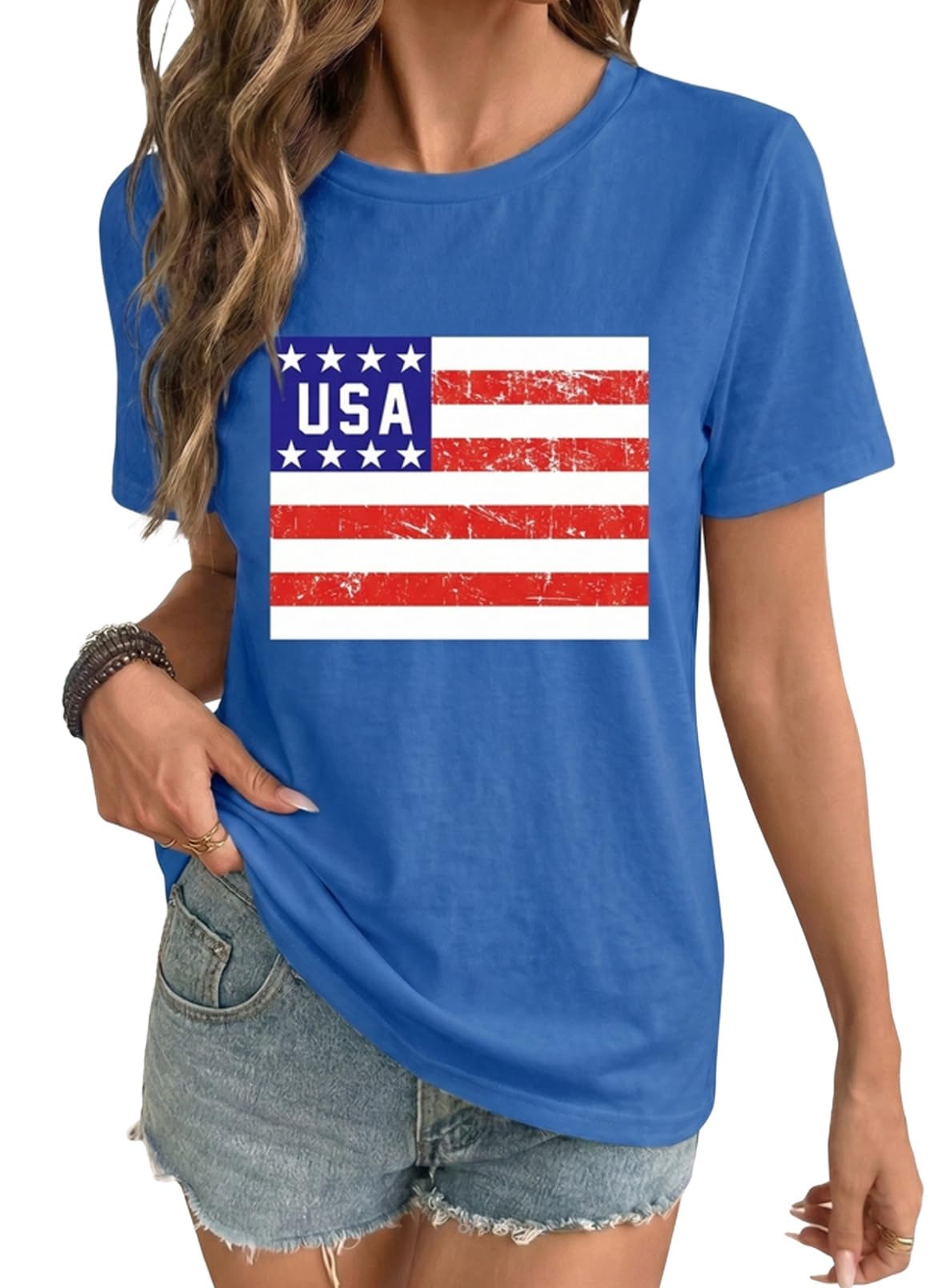 Women Graphic Print Short Sleeve Shirts Casual Tees | Premium Comfortable Touch Shirts, Fashionable Graphic Print Casual Tees, Versatile Daily Wear Wardrobe Essentials