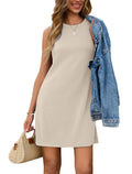 Dresses for Women 2025 Casual Summer Sundresses Sleeveless Tank Dress Fashion Outfits