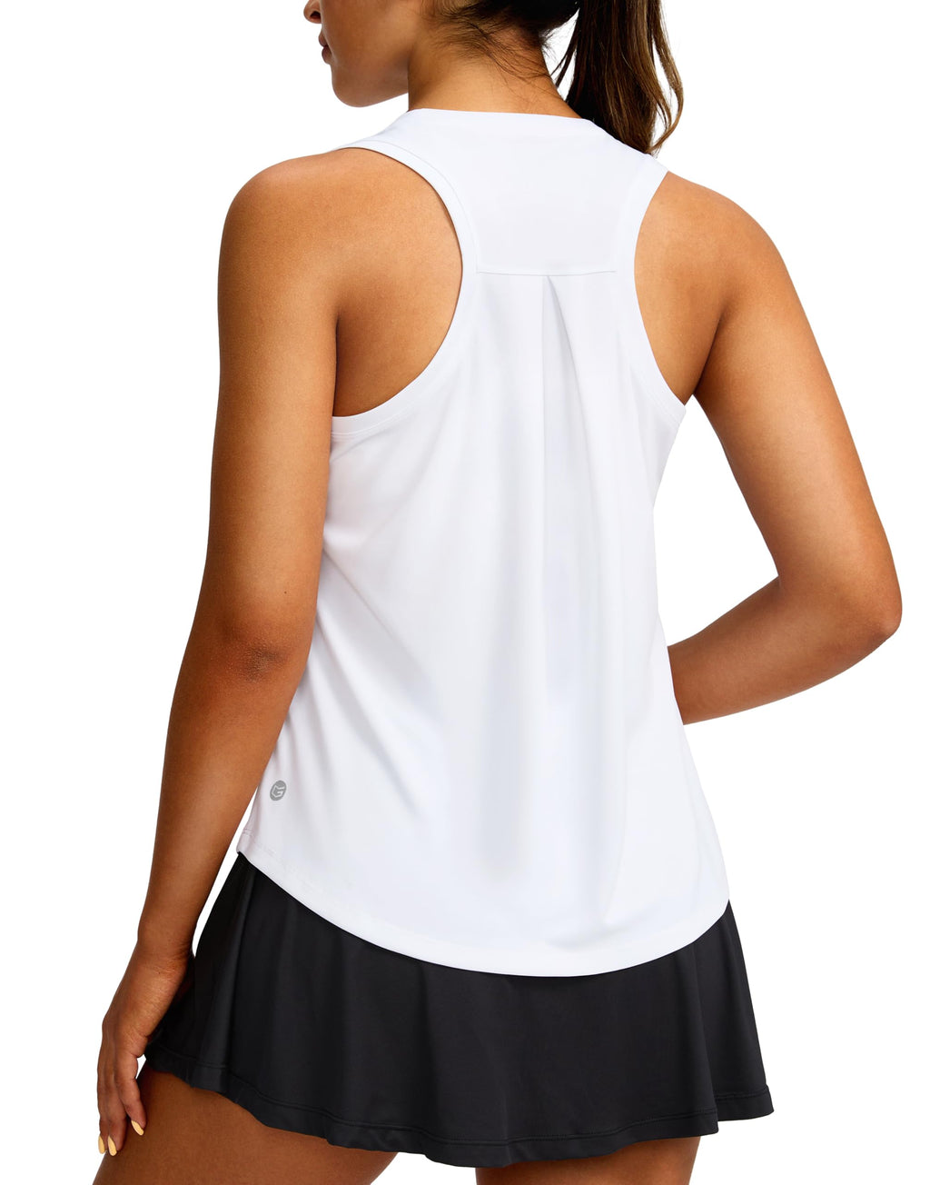 Women's Workout Tops Racerback Athletic Tank Tops | Sleeveless, Loose Fit, Crew Neck, Ultra-soft, Moisture Wicking, Yoga Running Gym Shirts for Women