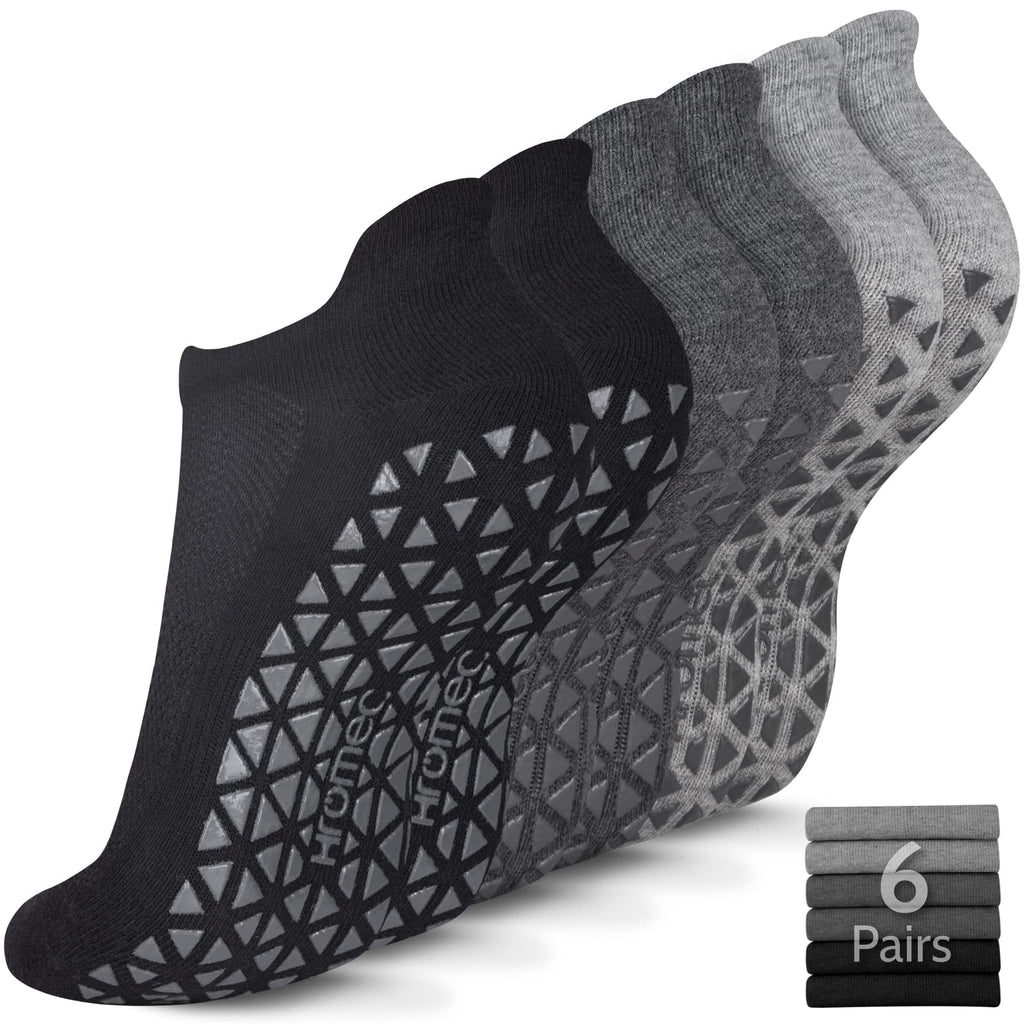 Pilates Socks Non Slip Grips for Yoga Barefoot Ballet Barre Hospital | Versatile Non-Slip Grippy Socks for Yoga, Pilates, Barre, Ballet, Gym, Hospital, Physiotherapy, Elderly, Pregnancy