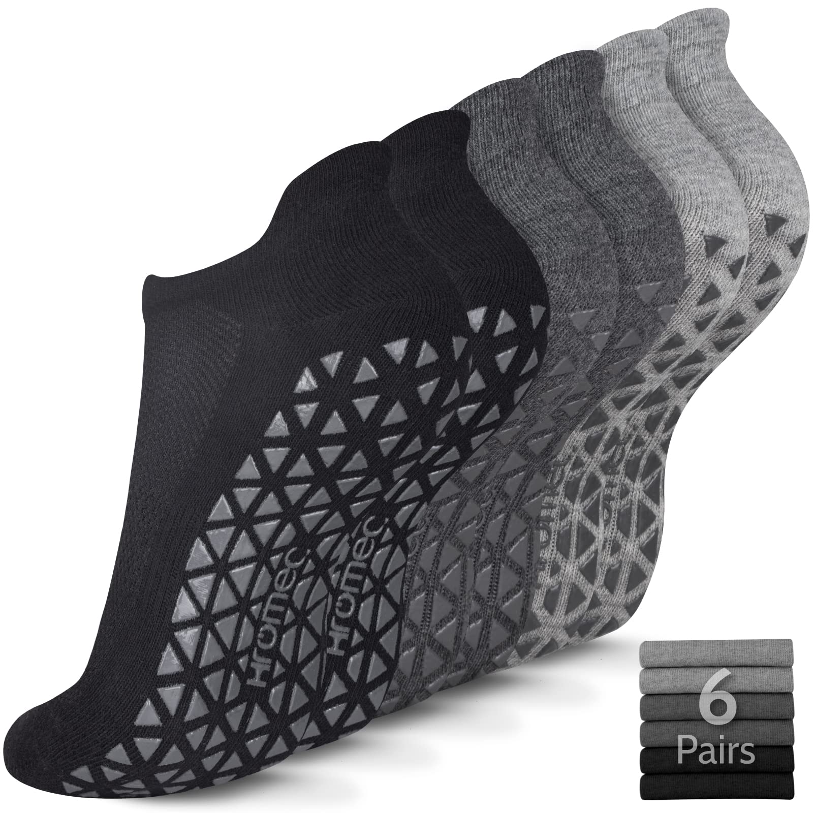 Pilates Socks Non Slip Grips for Yoga Barefoot Ballet Barre Hospital | Versatile Non-Slip Grippy Socks for Yoga, Pilates, Barre, Ballet, Gym, Hospital, Physiotherapy, Elderly, Pregnancy