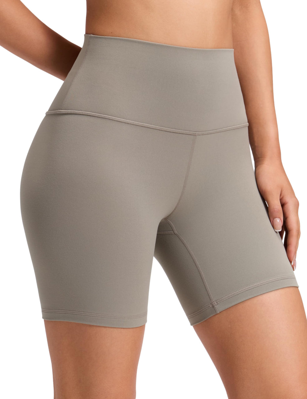 YOGA Biker Shorts 6" | Extremely Soft, Gentle Compression, Yoga, High Waisted, for Women