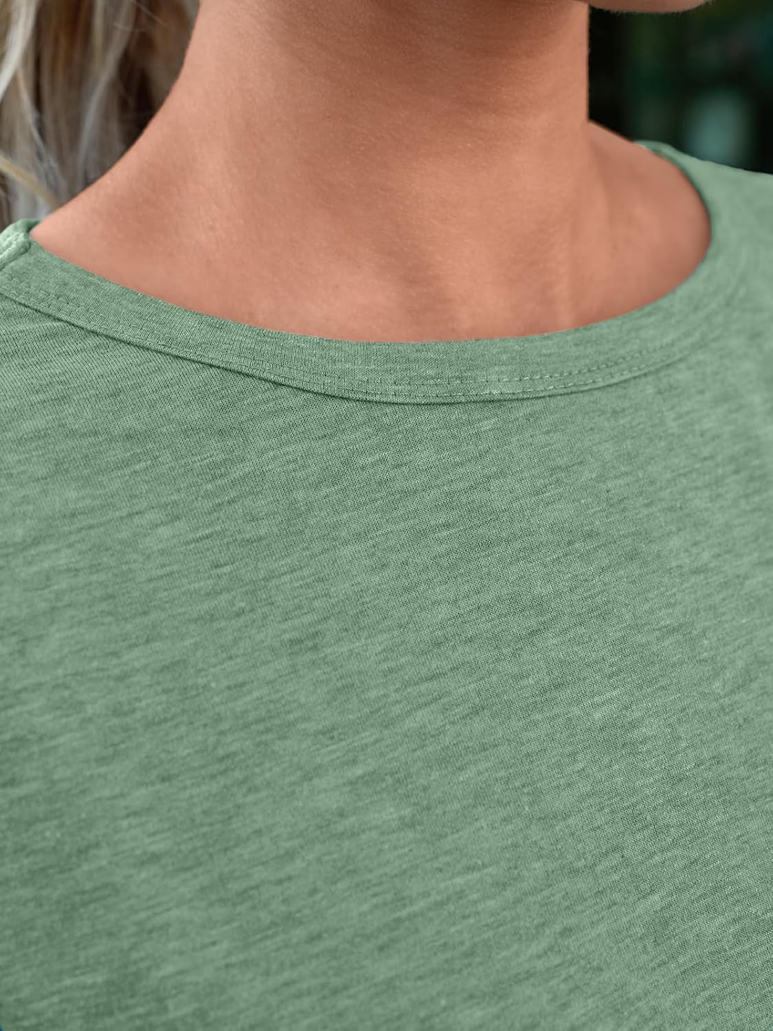 Women's Short Sleeve Shirts Summer Tops Crew Neck Basic Tees Casual Tshirts