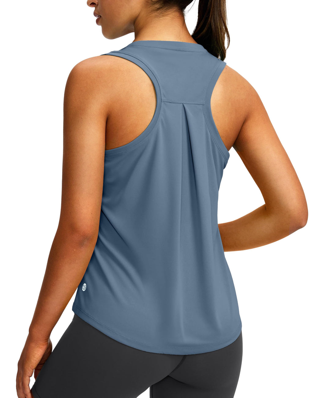 Women's Workout Tops Racerback Athletic Tank Tops | Sleeveless, Loose Fit, Crew Neck, Ultra-soft, Moisture Wicking, Yoga Running Gym Shirts for Women