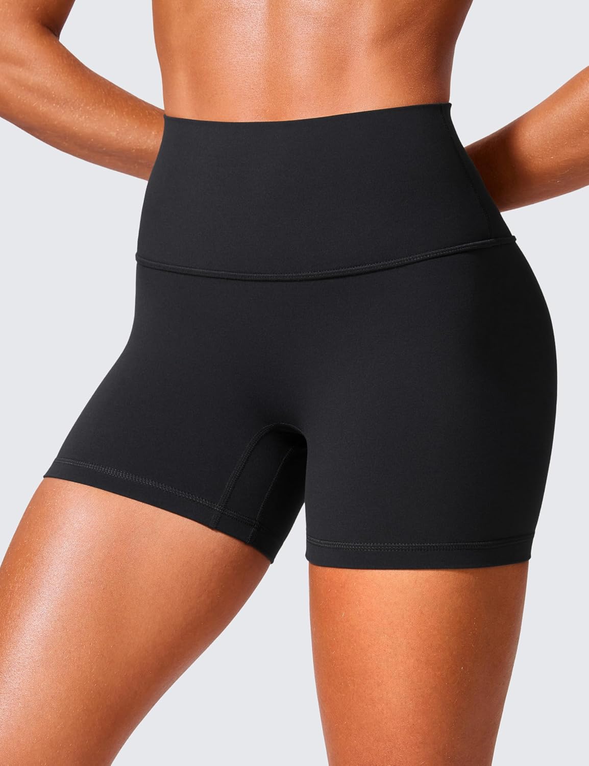 YOGA Biker Shorts 4" | Booty Scrunch Butt, Butterlift, Buttery Soft, Moderate Compression, Workout, Pilates, No Front Seam, High Waist, for Women