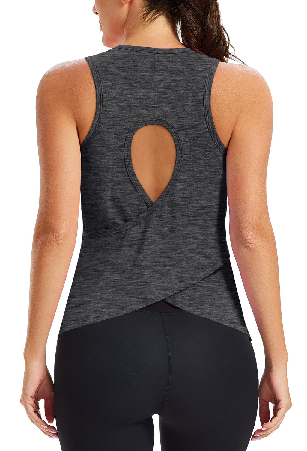 Womens Workout Tank Tops Sleeveless Short Shirts for Sport Athletic Yoga Running Gym Loose Crop 2026