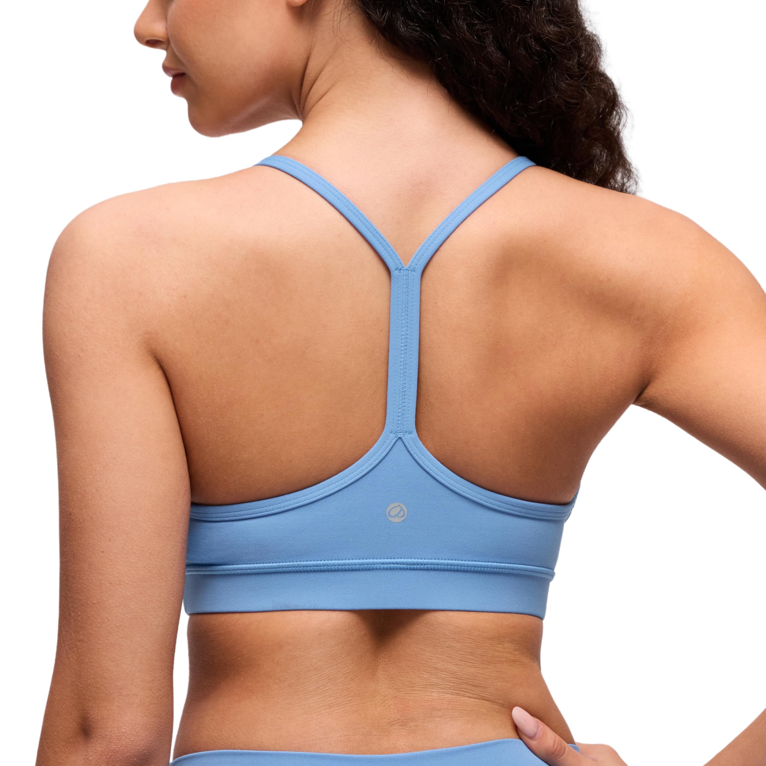 YOGA Y Back Sports Bras | Light Support, Removable Pads, Yoga, Extremely Soft, Scoop Neck, Spaghetti Strap, for Women