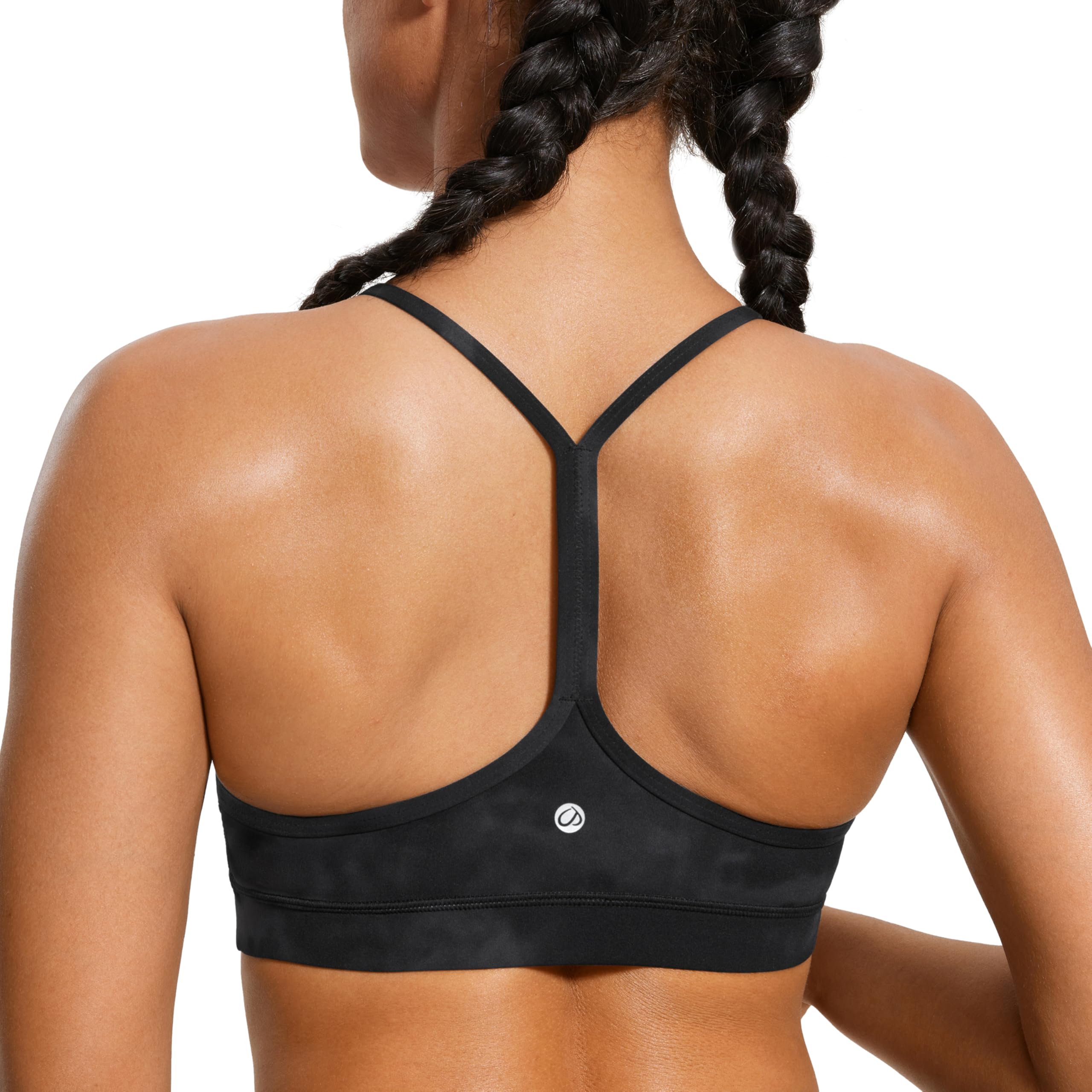 YOGA Y Back Sports Bras | Light Support, Removable Pads, Yoga, Extremely Soft, Scoop Neck, Spaghetti Strap, for Women