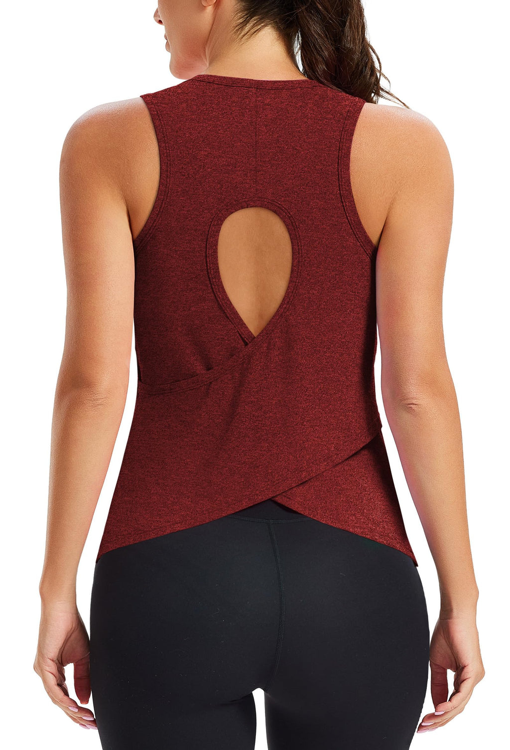 Womens Workout Tank Tops Sleeveless Short Shirts for Sport Athletic Yoga Running Gym Loose Crop 2026