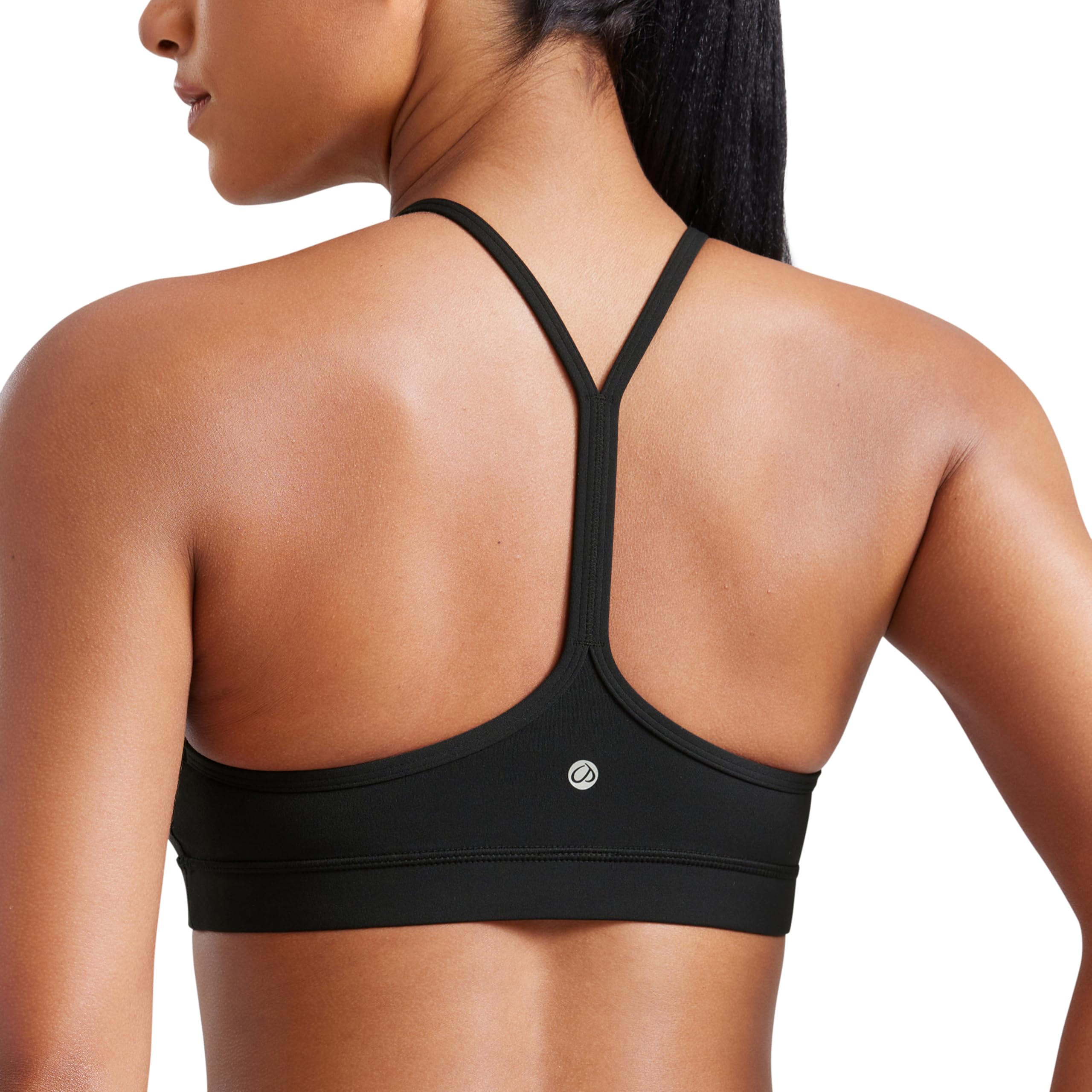 YOGA Y Back Sports Bras | Light Support, Removable Pads, Yoga, Extremely Soft, Scoop Neck, Spaghetti Strap, for Women