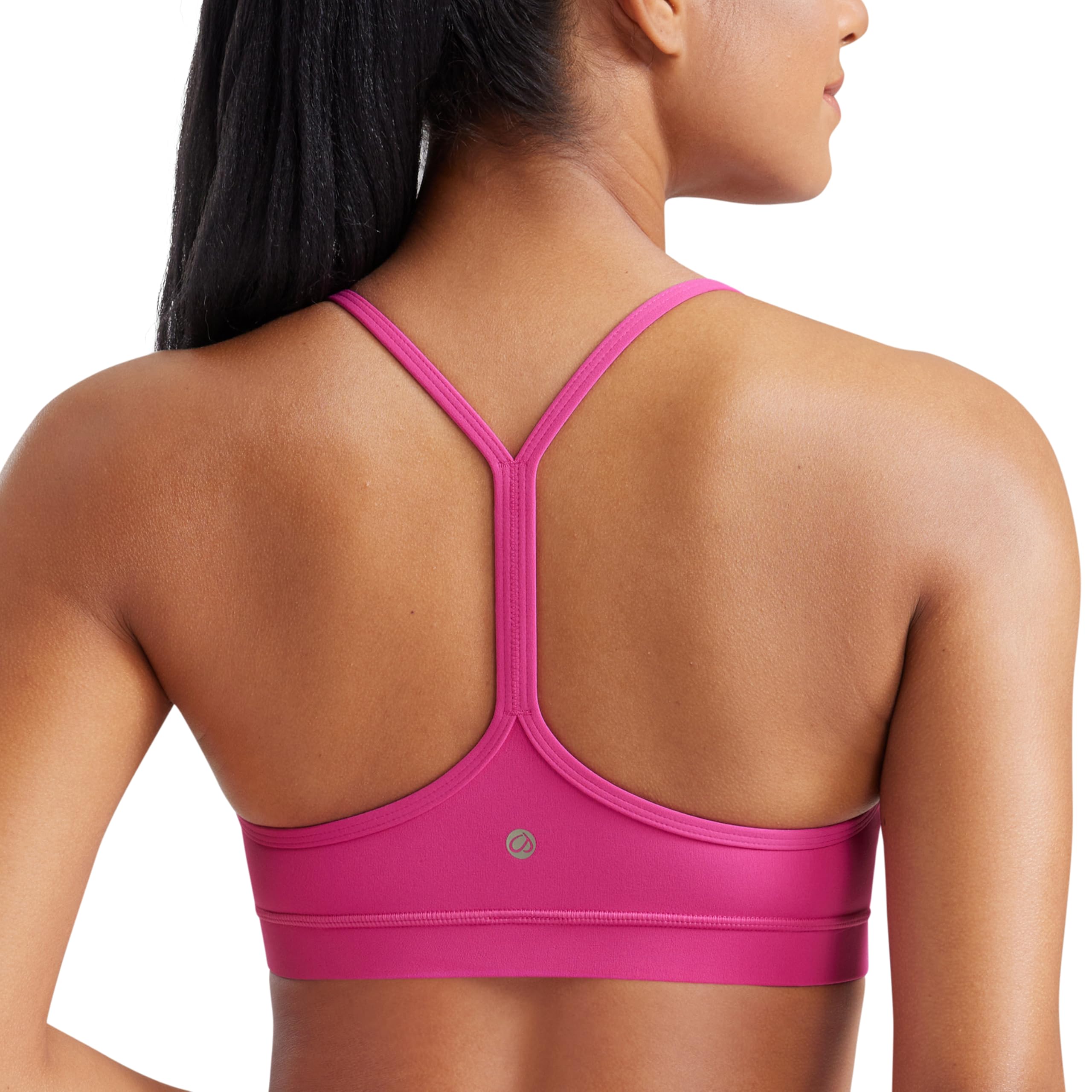YOGA Y Back Sports Bras | Light Support, Removable Pads, Yoga, Extremely Soft, Scoop Neck, Spaghetti Strap, for Women